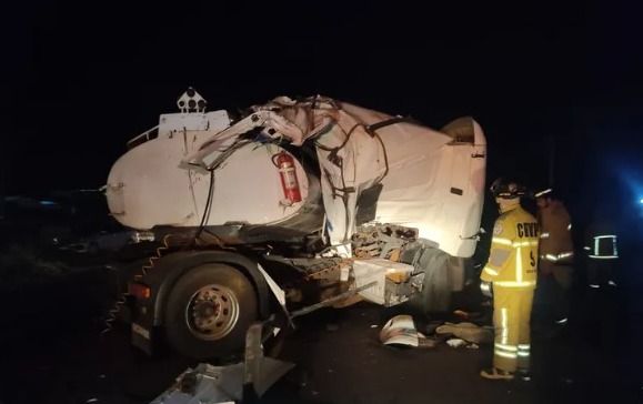 Triple accidente deja un muerto en Guarambaré
