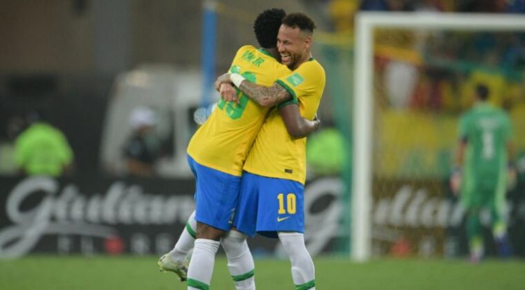 Neymar se redime, Vinicius marca y Brasil deja a Chile en el abismo