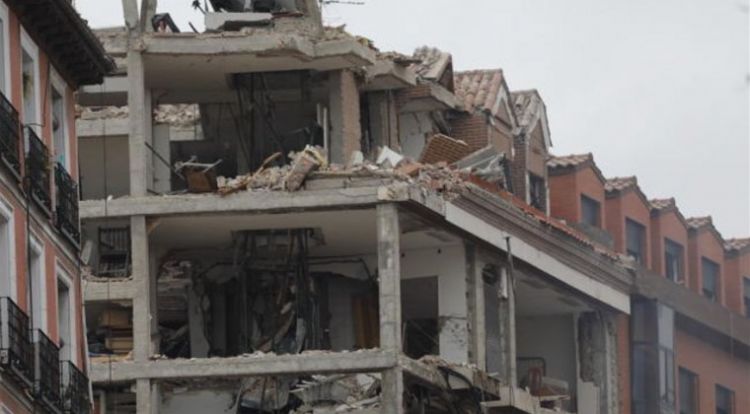 Cuatro muertos en la explosión de gas de Madrid