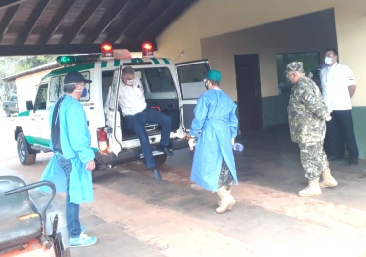 Acevedo llegó a unidad militar de Concepción