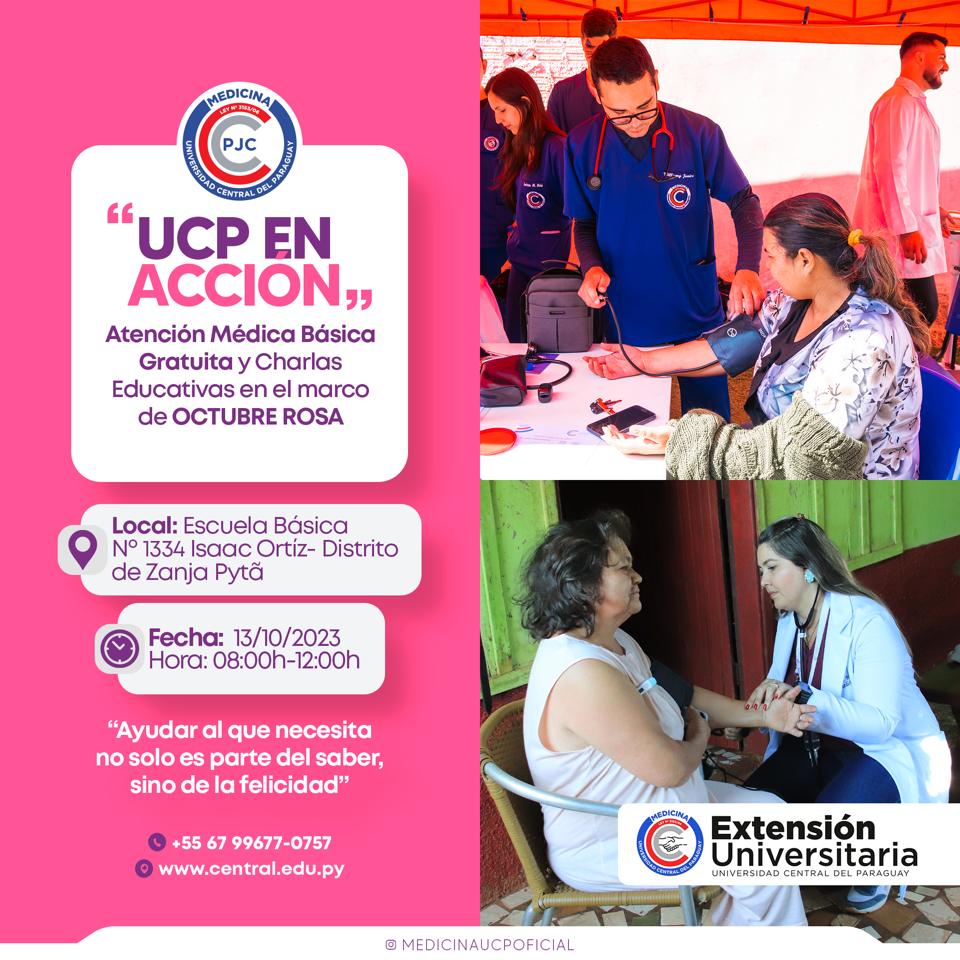 Proyecto “UCP en Acción” llega a Fortuna Guazú