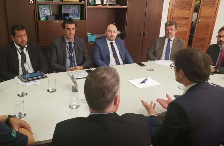 Se realiza reunión con la Receita Federal para facilitar el comercio con Brasil