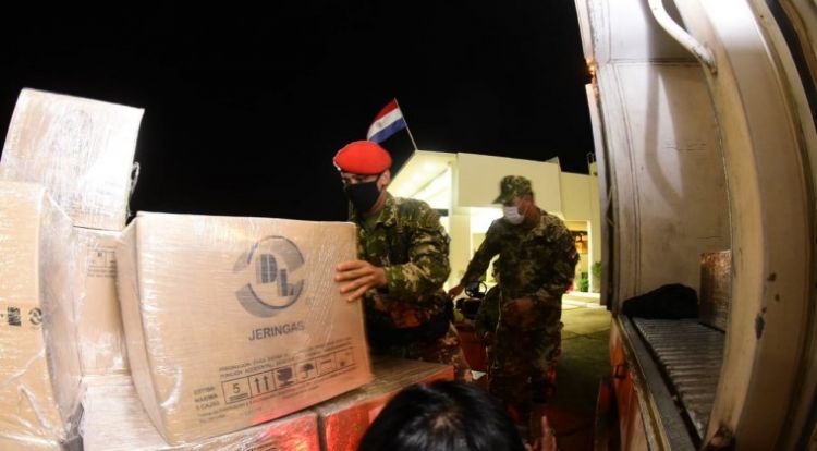 Llegó donación de 150.000 dosis: “Viva México”, dijo Euclides Acevedo