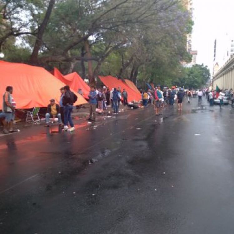 Campesinos se movilizan hoy y luego se reunirán con autoridades