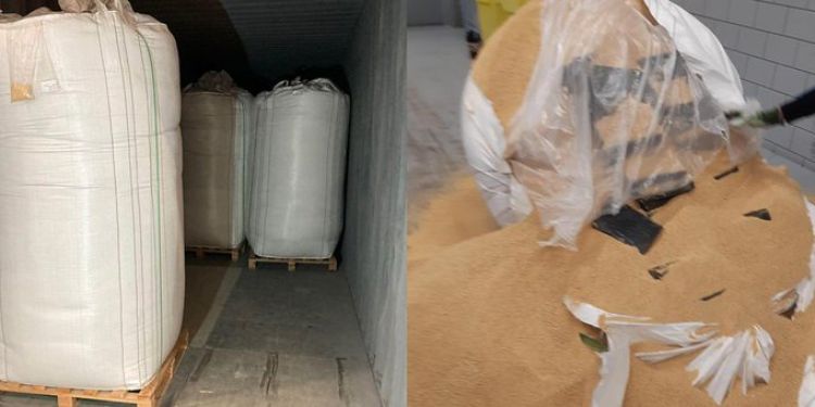 Incautaron en Holanda 4.200 kilos de cocaína oculta en bolsas de soja que partió de Paraguay e hizo transbordo en Uruguay