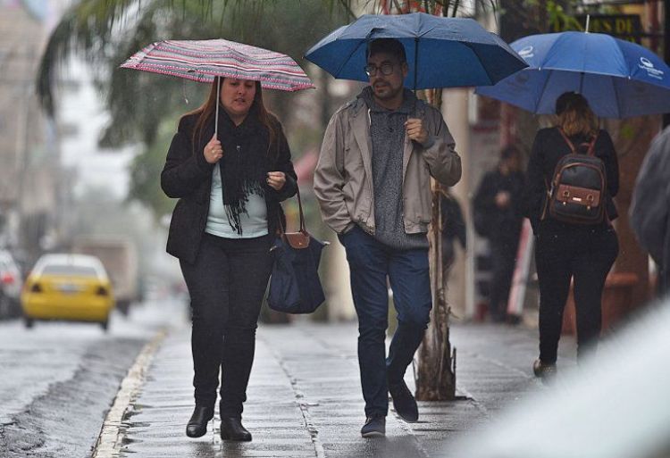 Meteorología anuncia un martes frío a fresco y con lluvias