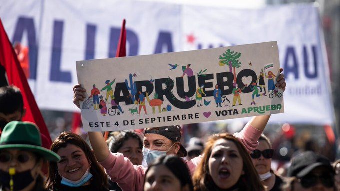 Campañas se intensifican en Chile a 15 días del plebiscito constitucional