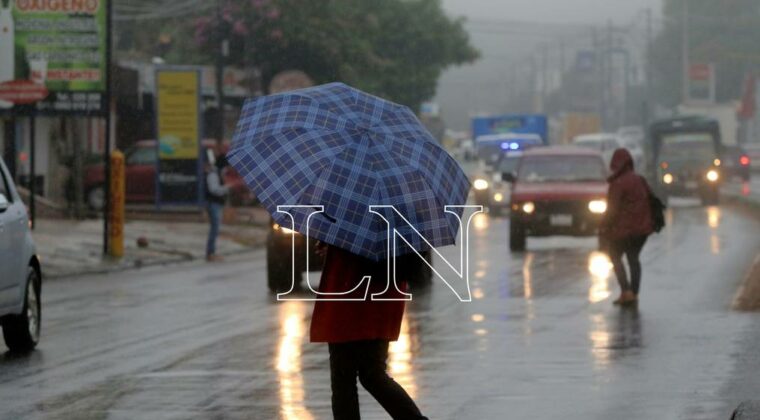 Persistirán las lluvias hoy y se prevén bajas temperaturas para el finde