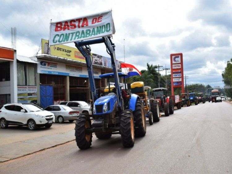 Gremios se movilizan hoy contra el contrabando