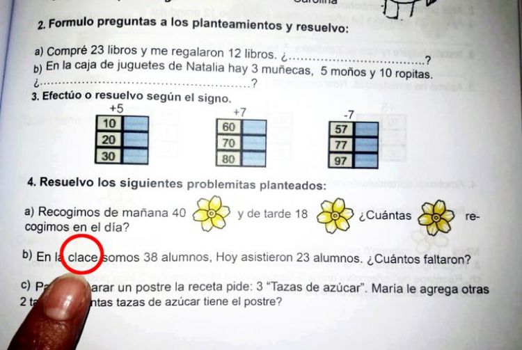 Libros del MEC: "Vamos a hacerle encontrar los errores al alumno"