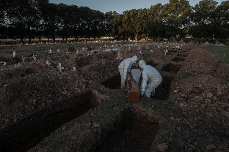 Brasil ya es el tercer país con más muertos por coronavirus en el mundo