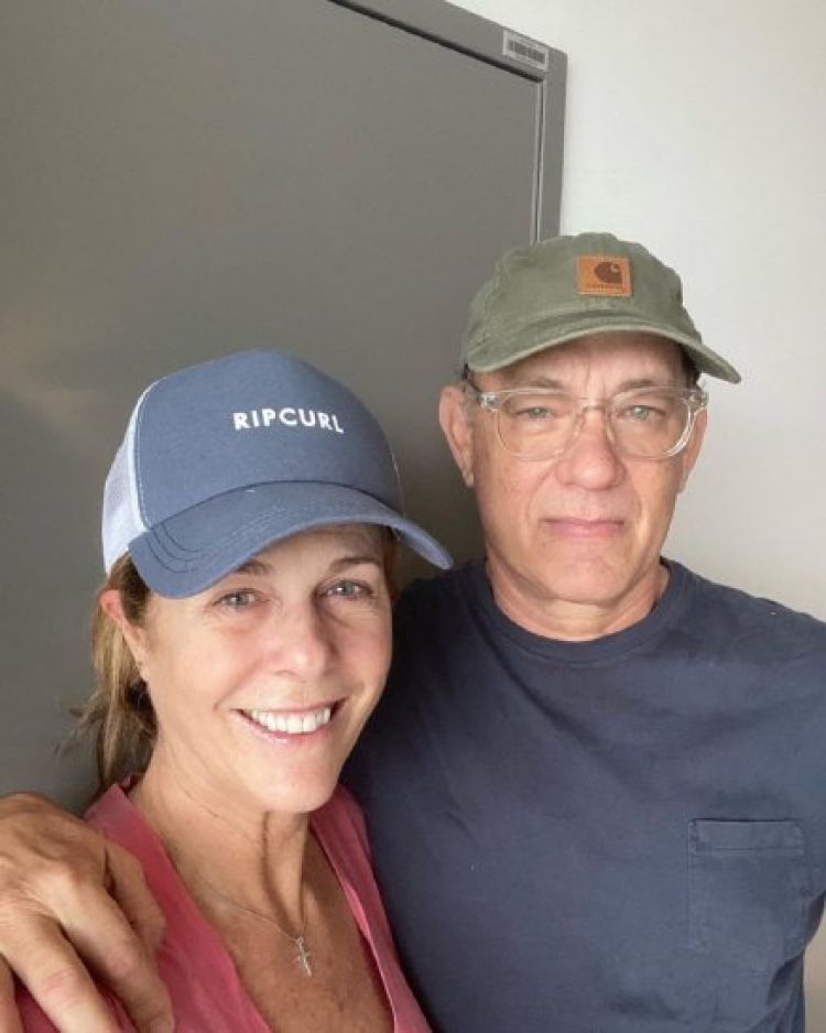 Tom Hanks y su mujer dados de alta tras recuperarse del Covid-19