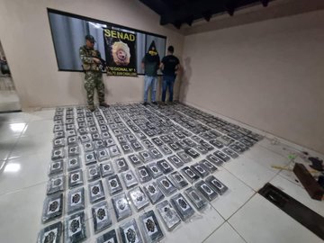 Incautan 273 kilos de cocaína en Pedro Juan Caballero