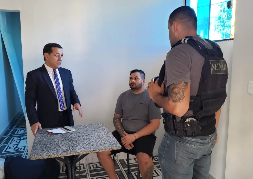 Operación Frontera Mbarete: Capturan a líder de la banda criminal «Sindicato do Crimen» en PJC