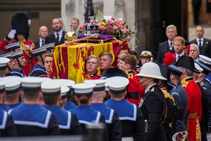 Empieza el funeral de Estado de Isabel II