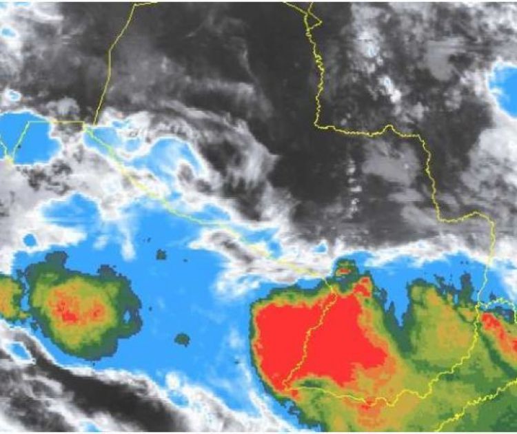 Jueves con tormentas y ráfagas de viento de hasta 120 km/h
