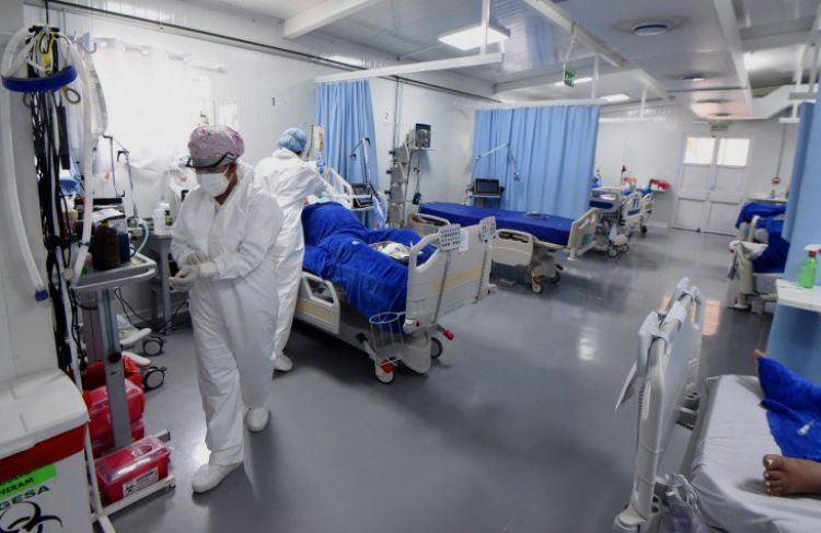 Internaciones en UTI por Covid disminuyeron 86% en 30 días