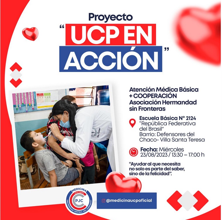 Unidad Móvil de Salud de la UCP llega al  Bº Defensores del Chaco