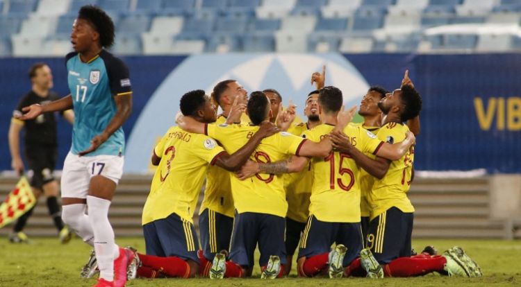 Debut triunfal de Colombia