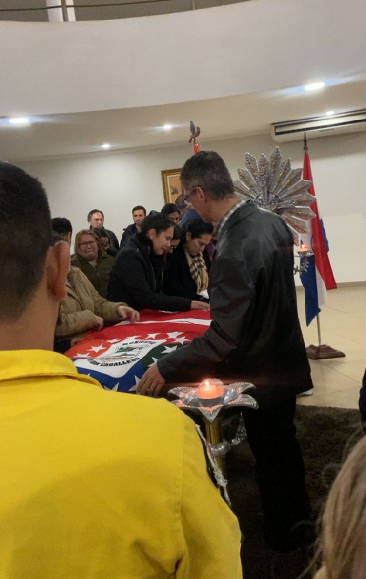 Restos de José Carlos Acevedo descansan en cementerio de Ponta Porã