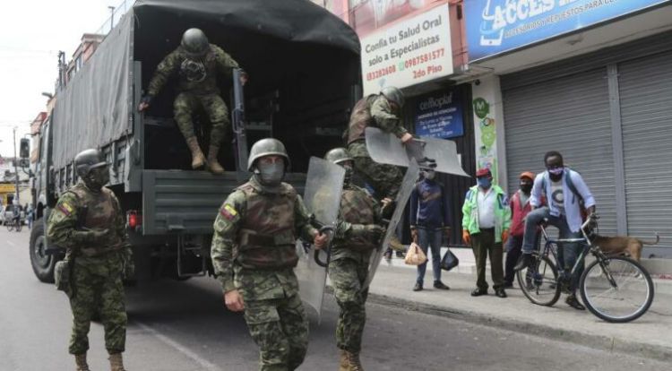 Ecuador declara estado de excepción en cuatro provincias por “actos violentos” de indígenas