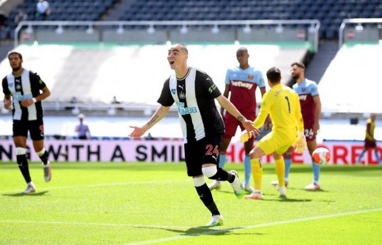 Nuevo gol de Miguel Almirón en la Premier League