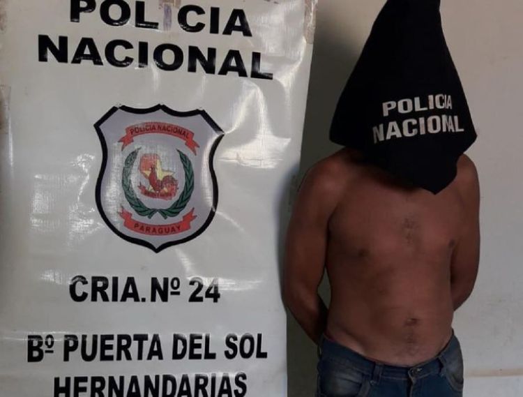 Detenido por violar arresto domiciliario amedrentó a su ex pareja en Hernandarias