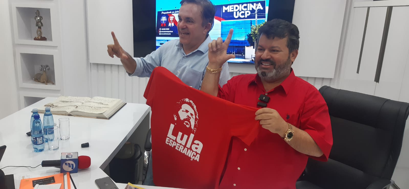 El Parlamentario Loubet (MS) prometió acompañar proyectos de Carlos Bernardo en la Cámara de Diputados en Brasil