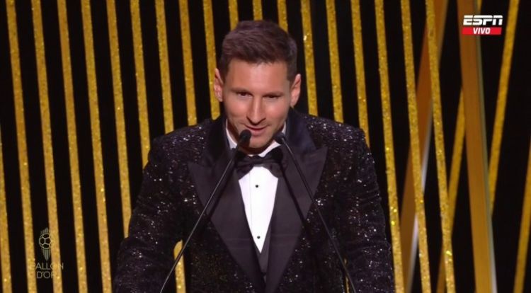 Messi gana su séptimo Balón de Oro