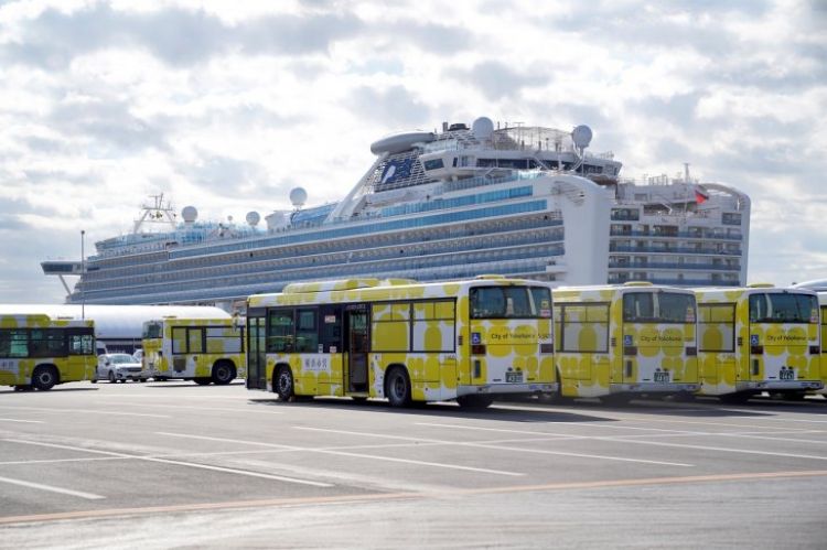 Cuarentena del Diamond Princess termina con 542 contagios y muchas dudas