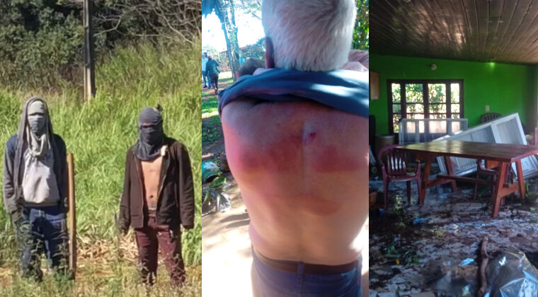 Turba de indígenas atacó propiedad en Itakyry: hay 17 detenidos