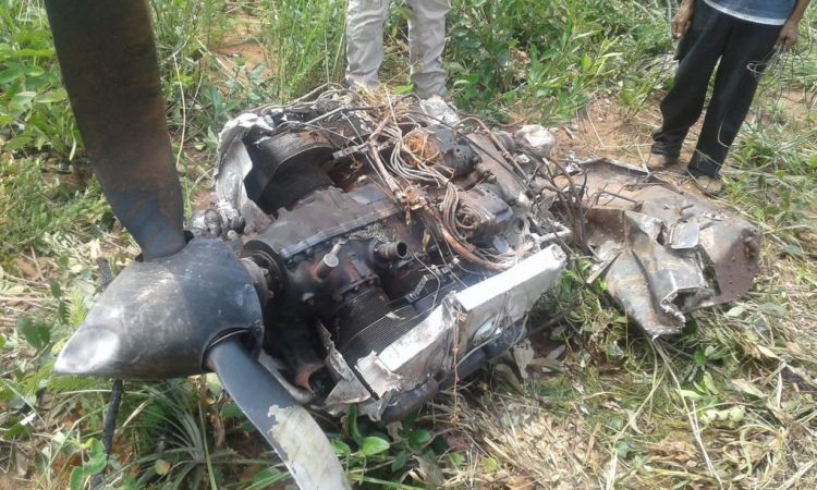 Avioneta se precipitó en Pedro Juan Caballero
