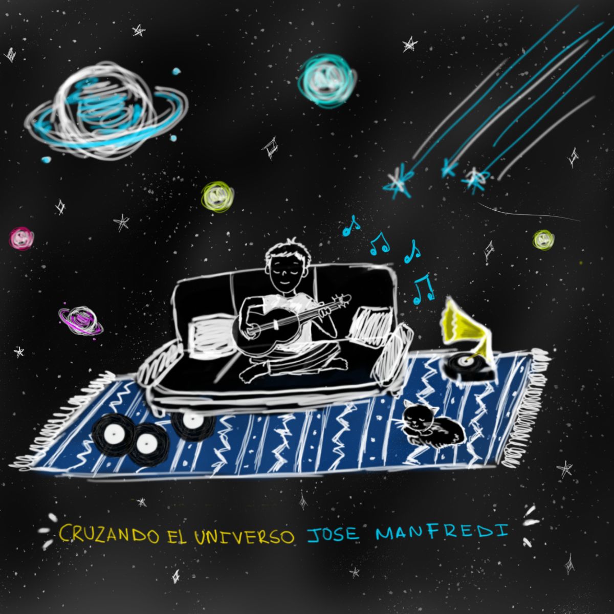 José Manfredi invita a navegar con “Cruzando el Universo”