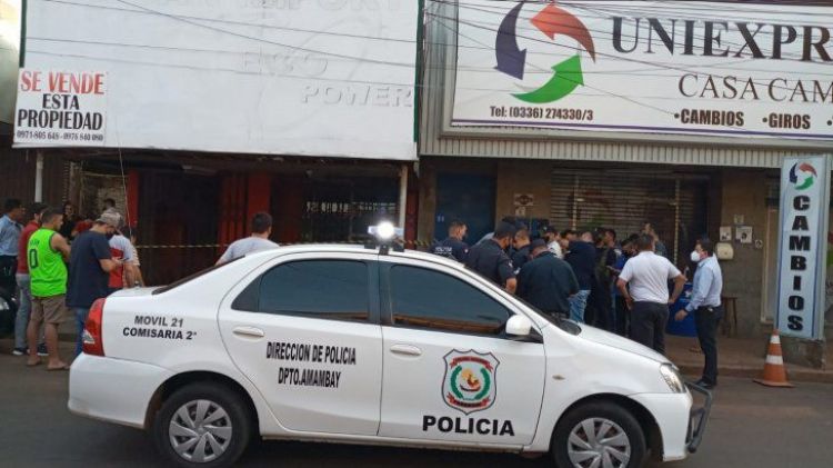 Guardia de seguridad mata a un hombre en Pedro Juan Caballero