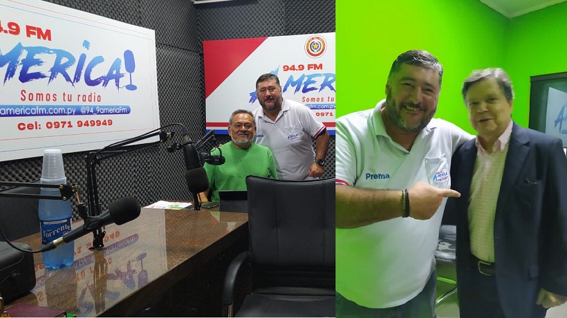 Presidenciable Euclides Acevedo visitó lo estudios de América 94.9 FM