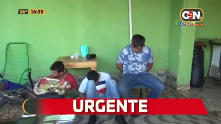 Ciudad del Este: Detienen a seis sospechosos de perpetrar violento asalto