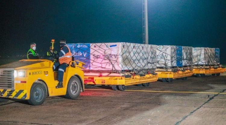 Llegaron 200.000 dosis de Sputnik-V, el sábado inicia nueva etapa de vacunación
