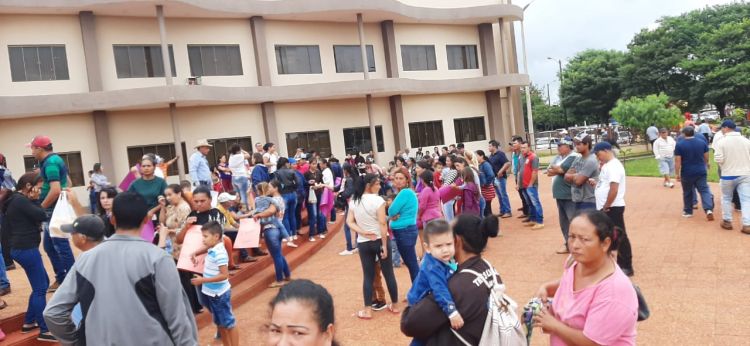 incidentes en Municipalidad de Pedro Juan Caballero