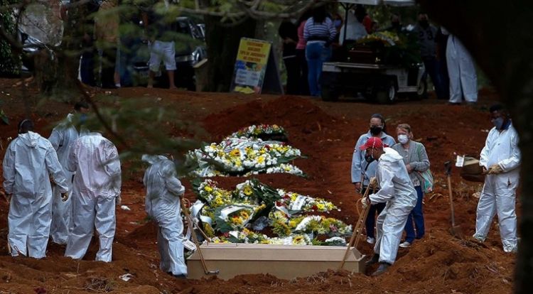 Brasil supera los 18 millones de infectados por el COVID-19
