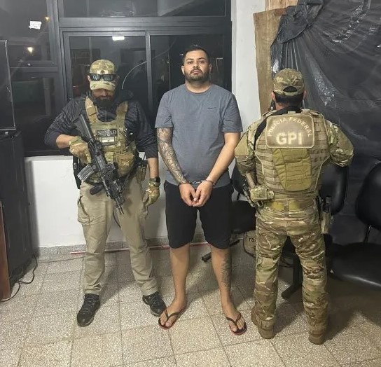 Peligroso delincuente capturado por agentes de la Senad fue expulsado del país
