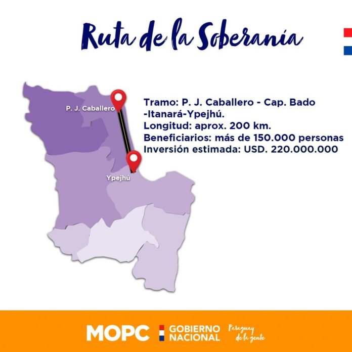 Mandatario compartió con autoridades de Amambay y Canindeyú la «Ruta de la Soberanía»