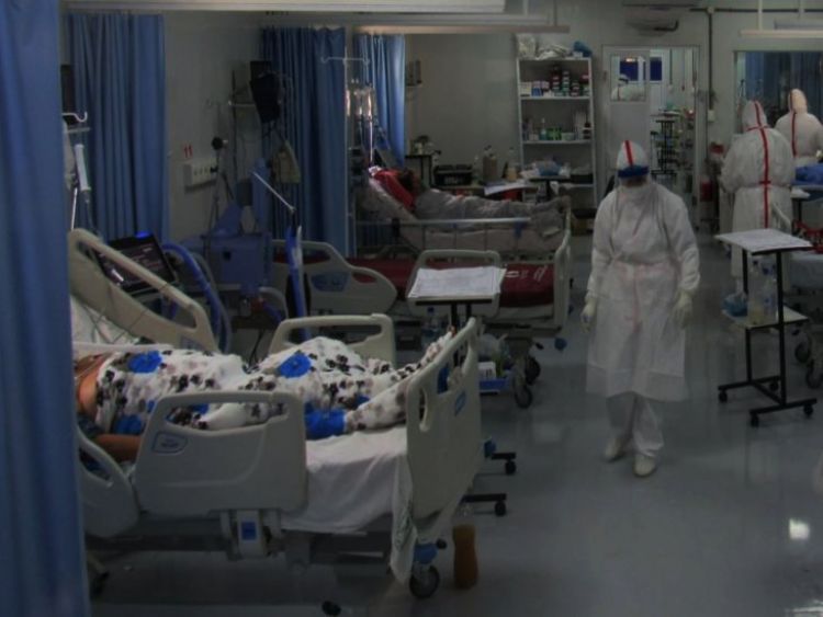 Familias enteras se internan en salas normales y en la terapia