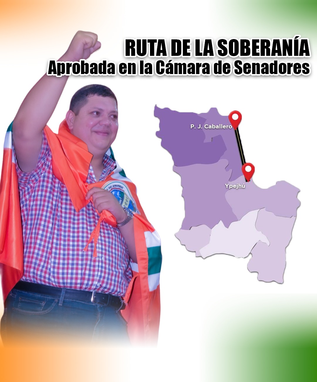 Senado dio luz verde a la ejecución del proyecto “Ruta de la Soberanía”