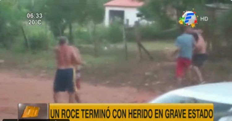 Discusión por roce de vehículos termina con un apuñalado en Carapeguá