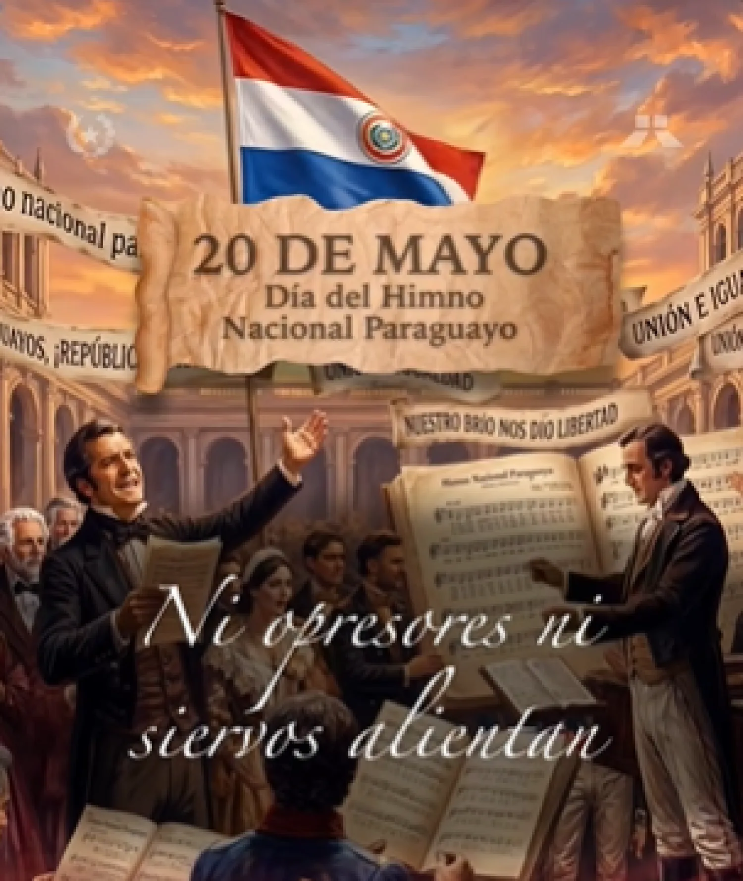 Hoy 20 de mayo se celebra el Día del Himno Nacional