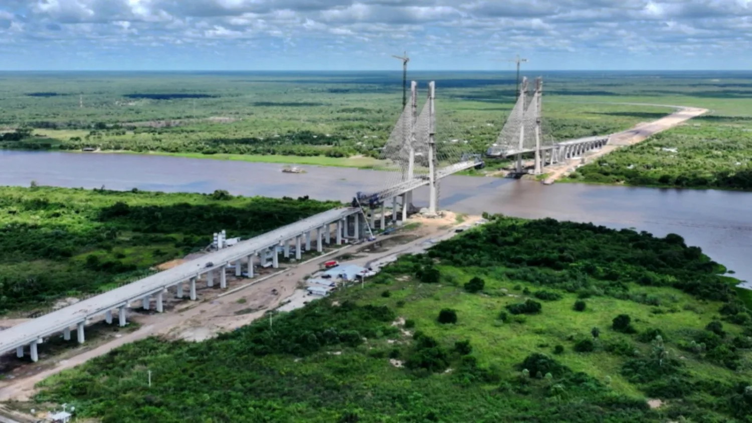 Revolución vial: El Puente de la Bioceánica será el primero inteligente de Paraguay