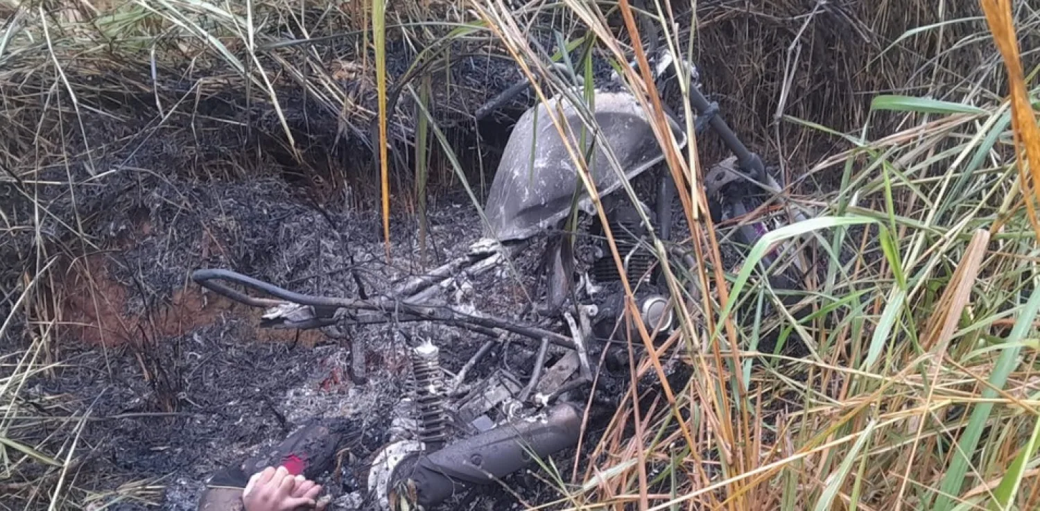 Giro en la investigación del crimen de Cerro Cora’i: la moto quemada delata a sicarios y conecta dos asesinatos