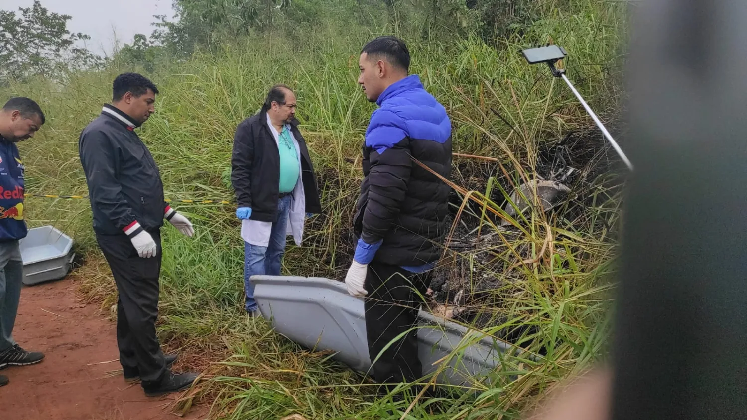 Cuerpo semiquemado y maniatado en Cerro Cora’i: presumen que sería un ciudadano brasileño