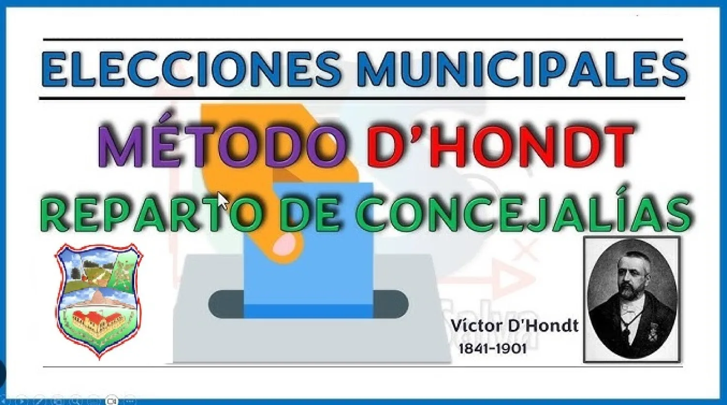 ¿Cómo funciona el Método D’Hondt?