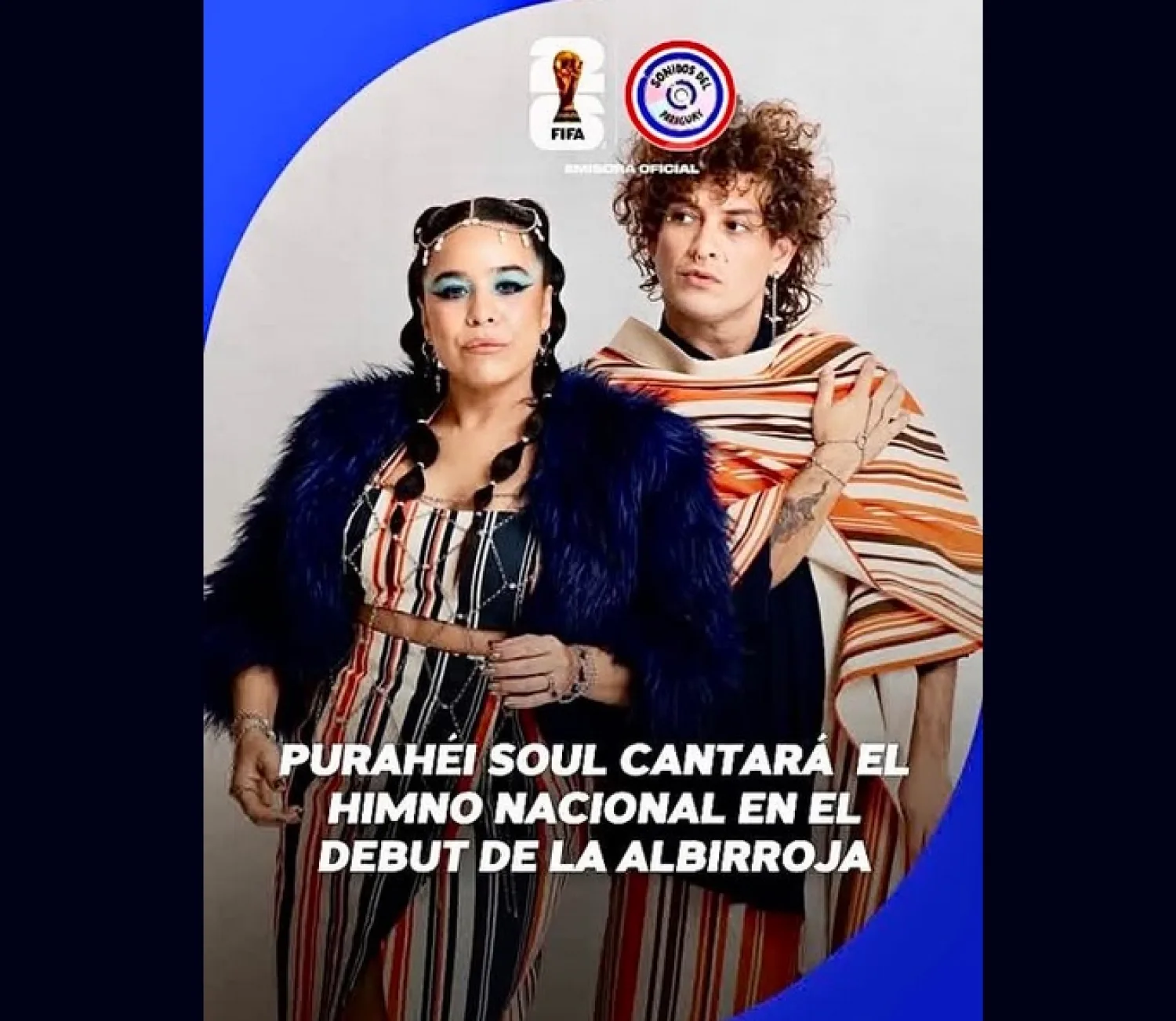 Duras críticas en redes sociales tras la designación de "Purahéi Soul" para entonar el Himno Nacional